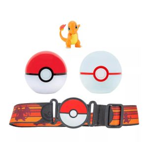Jazwares - Clip N Go Belt Set Games: Nintendo - Pokemon - Charmander