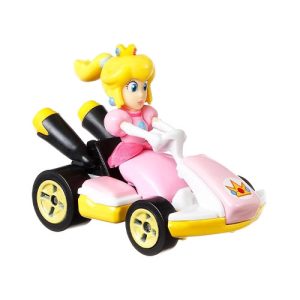 Mattel Hot Wheels Super Mario Die Cast 1:64, Princess Peach Standard Kart (GBG28 Group GBG25-977A)