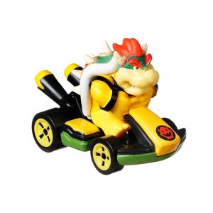 Mattel Hot Wheels Super Mario Die-Cast 1:64, Bowser Standard Kart (GRN20 Group GBG25-977A)