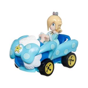 Mattel Hot Wheels Super Mario Die-Cast 1:64, Rosalina Birthday Girl Kart (HDB32 Group GBG25-978S)