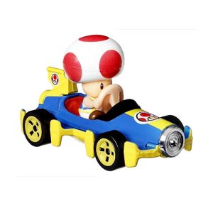 Mattel Hot Wheels Super Mario Die-Cast 1:64, Toda Mach 8 (HDB35 Group GBG255-978T)