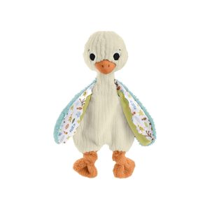 Mattel Fisher-Price Snuggle Up Goose Baby Sensory Toy, Plush Toy With Jingles For Newborns