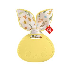 Mattel Fisher-Price Animal Themed Baby Toy Collection, Teether Rattle & Clacker For Newborns, Styles May Vary Snuggle Bunny Teether (HRB19)