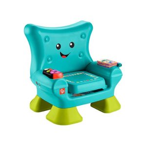 Mattel Fisher-Price Laugh & Learn Smart Stages Chair Electronic Learning Toy For Toddlers, Teal