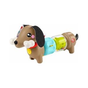 Mattel Fisher-Price Fp Pets Click & Spin Activity Pup Fine Motor Sensory Toy For Babies