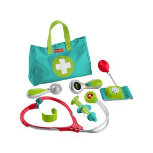 Mattel Fisher-Price Medical Kit 7-Piece Doctor Toys Preschool Pretend Play Set For Ages 3+ Years