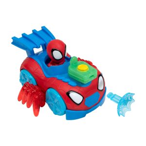 Jazwares-Spidey and His Amazing Friends Spidey Light N Go Web Crawler