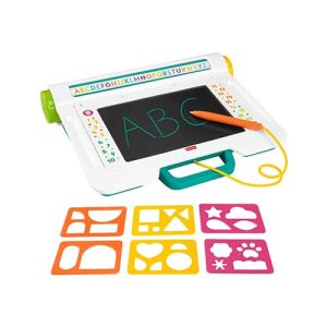 Mattel Fisher-Price Learn & Doodle Desk, Mess-Free Writing & Drawing Tablet With Lcd Screen For Kids