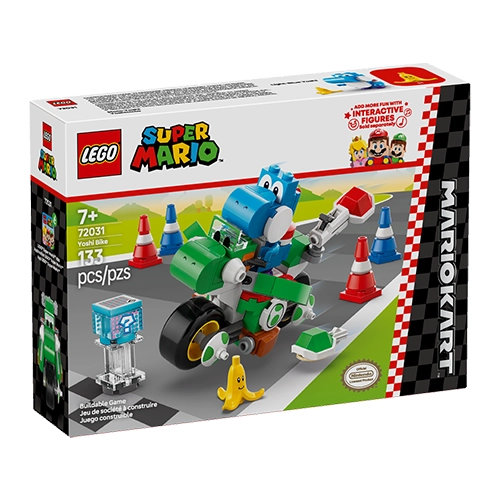 Lego - Games: Super Mario - Mario Kart™ – Yoshi Bike 72031 - Image 2