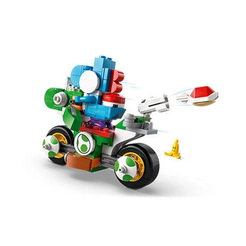 Lego - Games: Super Mario - Mario Kart™ – Yoshi Bike 72031 - Image 4