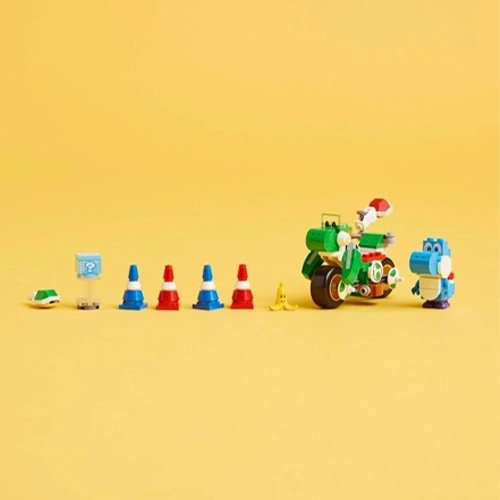 Lego - Games: Super Mario - Mario Kart™ – Yoshi Bike 72031 - Image 3