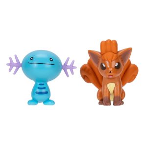Jazwares - Battle Figure Games: Nintendo - Pokemon - Wooper & Vulpix (95007)