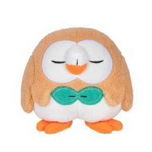 Jazwares - Sleeping Plush Games: Nintendo - Pokemon - Rowlet Plush 5 Inch (2779)