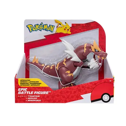 Jazwares - Epic Battle Figure Games: Nintendo - Pokemon - Tyrantrum (95164) - Image 2