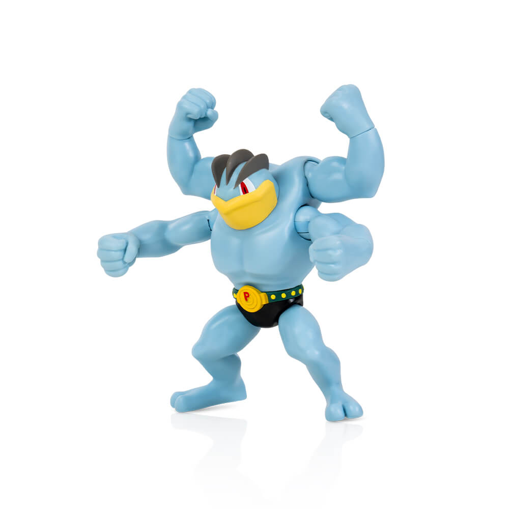 Jazwares - Battle Figure Games: Nintendo - Pokemon - Machamp (Deluxe Action) (95135) - Image 3