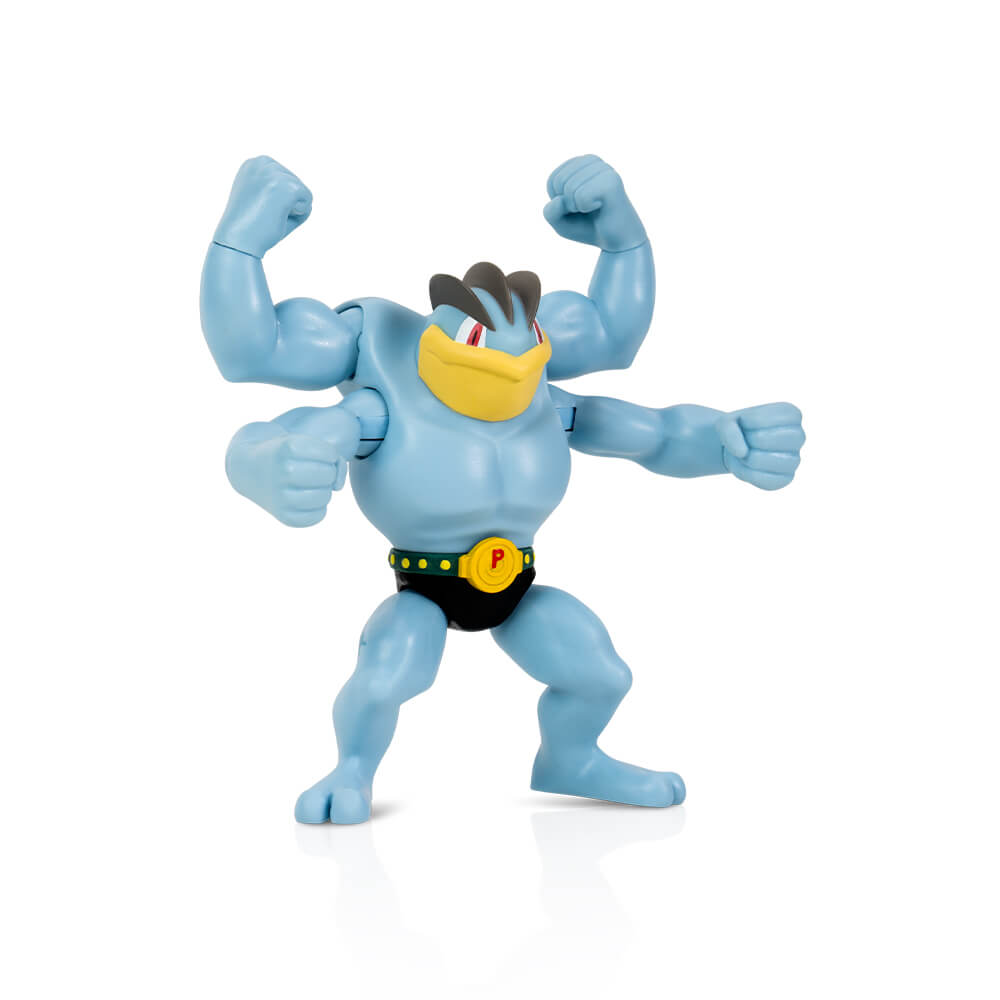 Jazwares - Battle Figure Games: Nintendo - Pokemon - Machamp (Deluxe Action) (95135) - Image 5