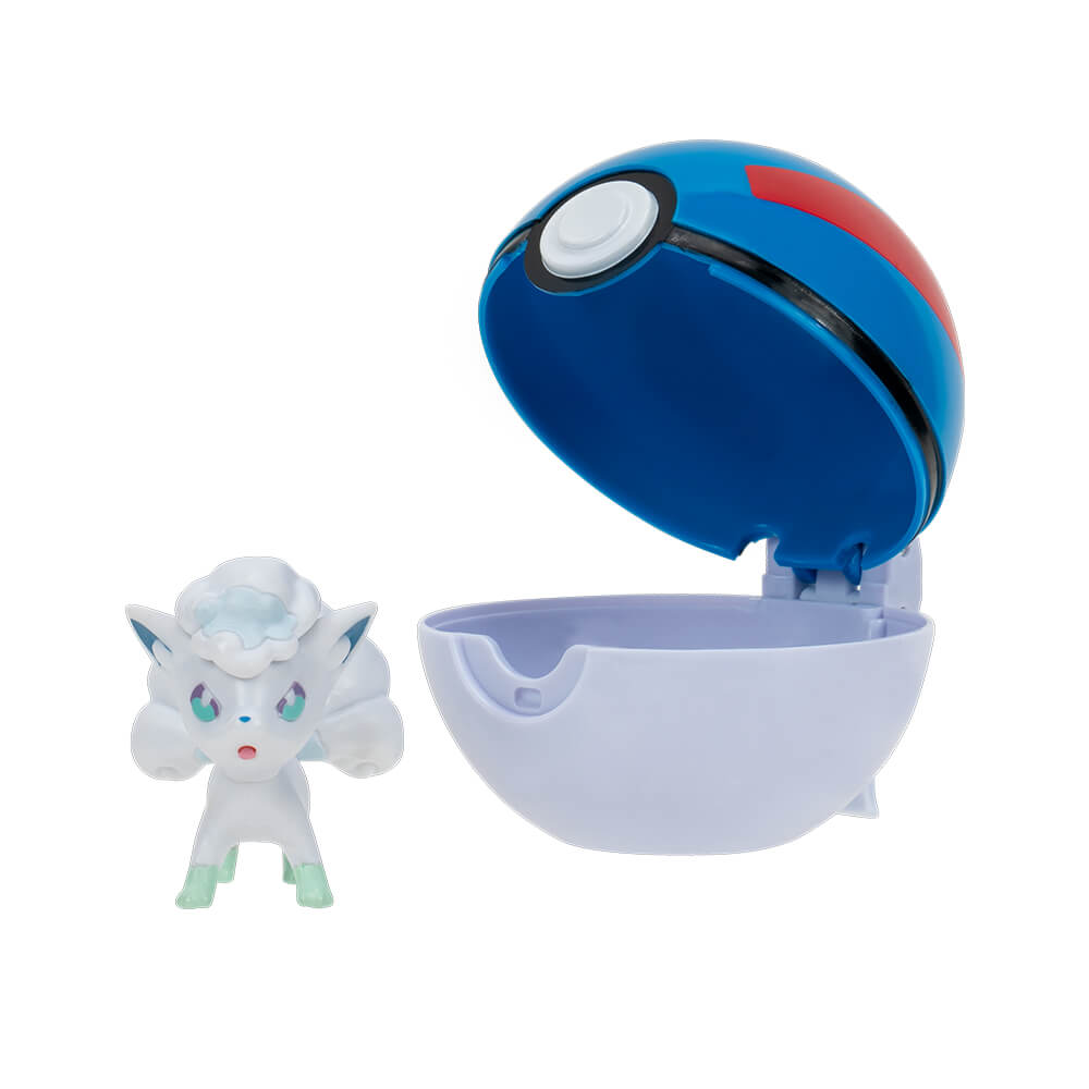 Jazawares - Clip N Go Games: Nintendo - Pokemon - Alolan Vulpix & Great Ball (95057) - Image 8