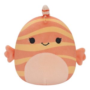 Jazwares Squishmallows - Core: Sealife Squad - Golden Tiger Lionfish - Lucienne (5 Inch)