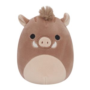 Jazwares Squishmallows - Core: Wildlife - Brown Boar - Warren (5 Inch)