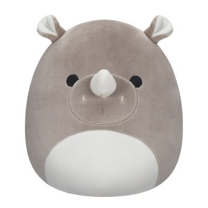 Jazwares Squishmallows - Core: Wildlife Squad - Grey Rhino - Irving (7.5 Inch)