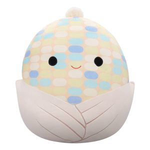 Jazwares Squishmallows - Core: Food Squad - White Maize - Louise (5 Inch)