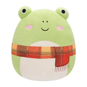 Jazwares Squishmallows - Core: Style Squad - Frog With Scarf - Wendy (12 Inch)