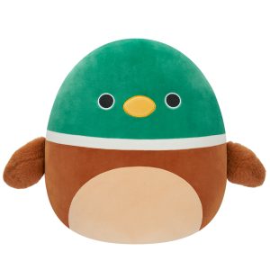 Jazwares Squishmallows - Core: Classic Squad - Brown & Green Mallard Duck - Avery (12 Inch)