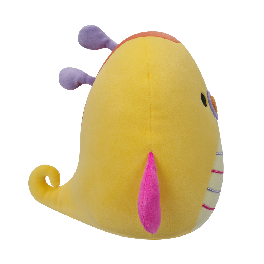 Jazwares Squishmallows - Core: Sealife Squad - Yellow Seadragon with Striped Belly - Leif (7.5 Inch) - Image 2