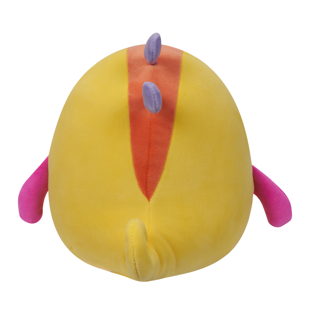 Jazwares Squishmallows - Core: Sealife Squad - Yellow Seadragon with Striped Belly - Leif (7.5 Inch) - Image 3