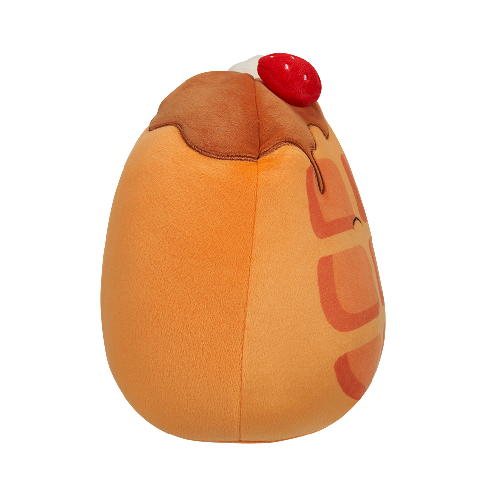 Jazwares Squishmallows - Core: Food Squad - The Waffle - Weaver (7.5 Inch) - Image 2