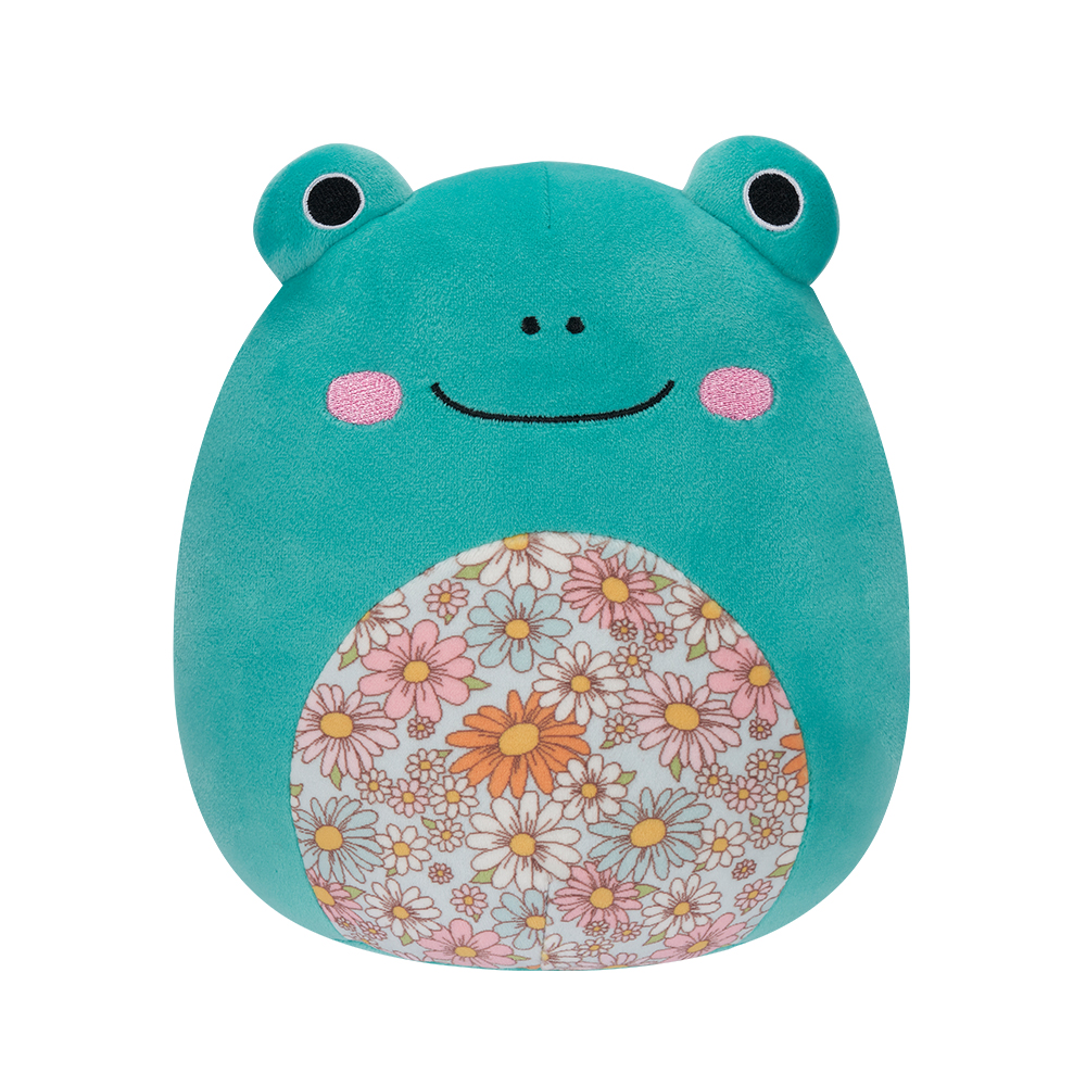 Jazwares Squishmallows - Core: Fantasy Squad - Aqua Frog - Robert (7.5 Inch)