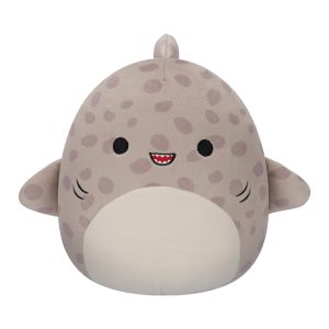 Jazwares Squishmallows - Core: Sealife Squad - Grey Leopard Shark - Azi (7.5 Inch)