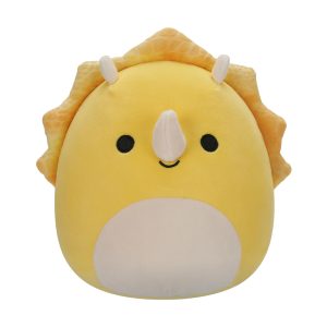 Jazwares Squishmallows - Core: Prehistoric Squad - The Yellow Triceratops - Lancaster (7.5 Inch)