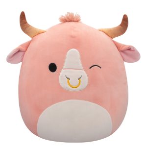 Jazwares Squishmallows - Core: Buddy Squad - Peach Brahma Bull - Howland (16 Inch)