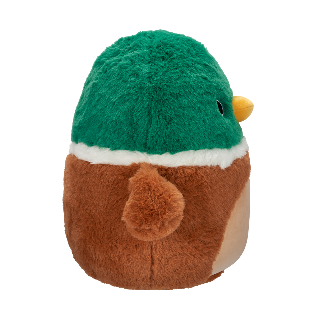 Jazwares Squishmallows - Fuzz-A-Mallows: Classic Squad - Brown & Green Mallard Duck - Avery (12 Inch) - Image 2
