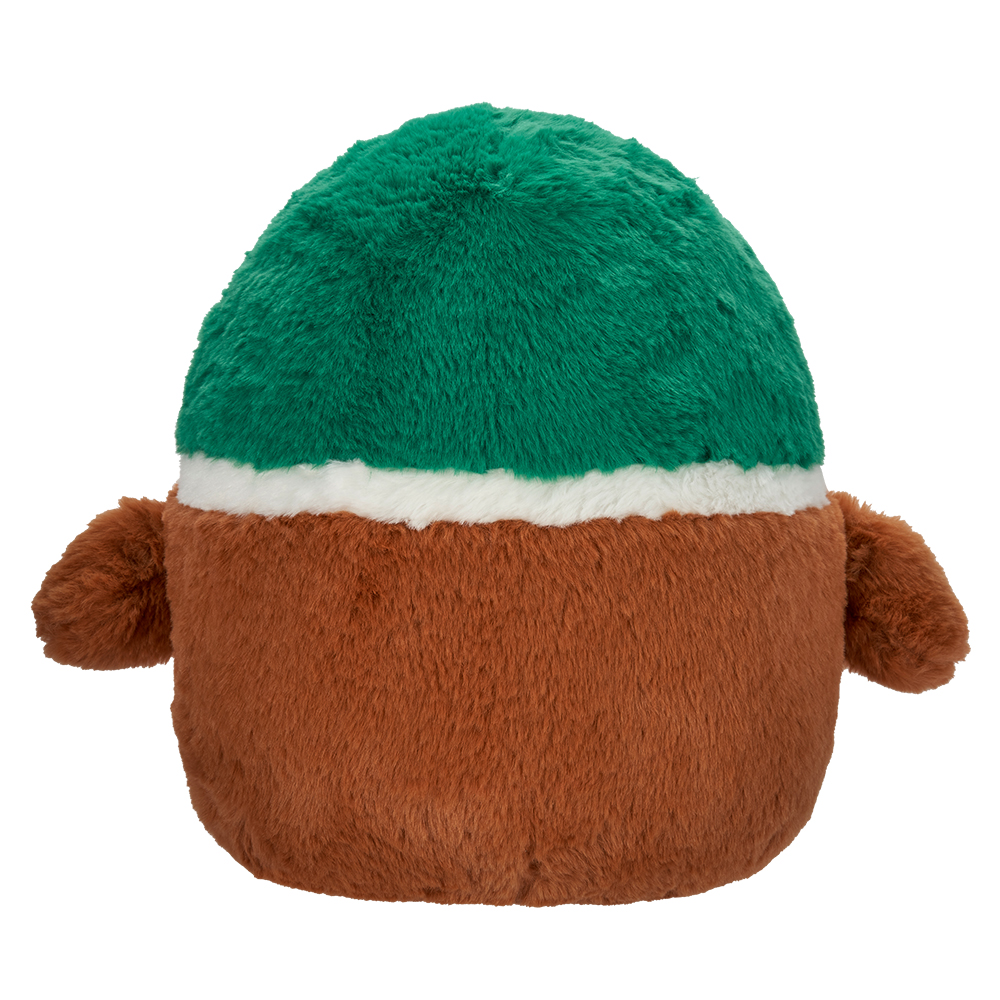 Jazwares Squishmallows - Fuzz-A-Mallows: Classic Squad - Brown & Green Mallard Duck - Avery (12 Inch) - Image 3