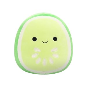 Jazwares Squishmallows - Core: Food Squad - Green Cucumber Slice - Carmichael (12 Inch)