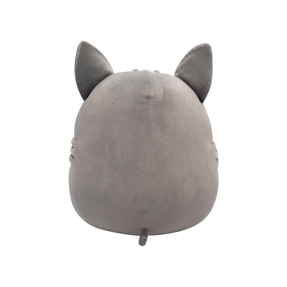 Jazwares Squishmallows - Core: Buddy Squad - Grey Hairless Dog with Pink Belly - Aphrodite (12 Inch) - Image 3