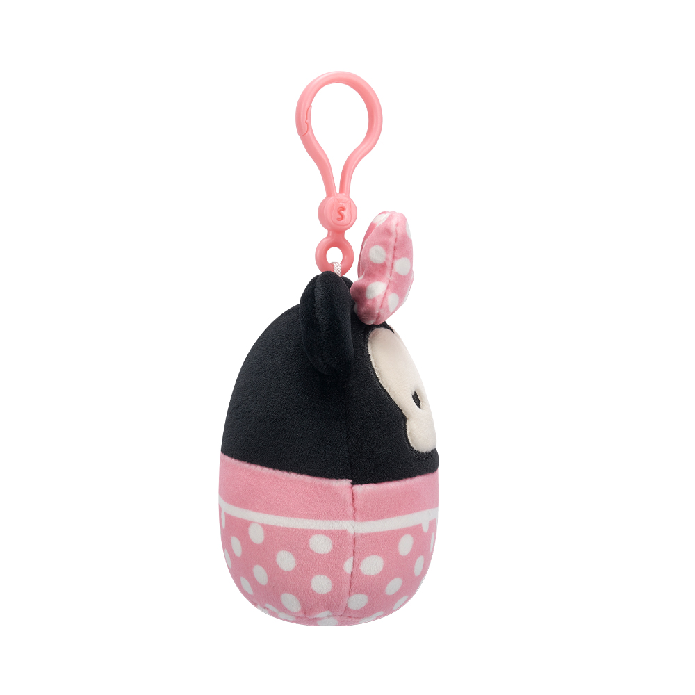 Jazwares Squishmallow - Clip-On - Cartoon Animation: Disney - Mickey Mouse & Friends - Minnie Mouse (3.5 Inch) (CDU12PCS) (SQDI01113) - Image 2