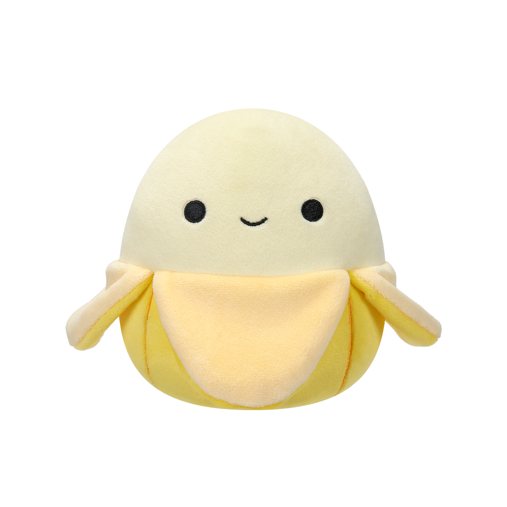 Jazwares Squishmallows - Flip-A-Mallows: Wildlife Squad / Food Squad - Yellow Banana Junie Flip to Black Gorilla Aron (5 Inch) - Image 5