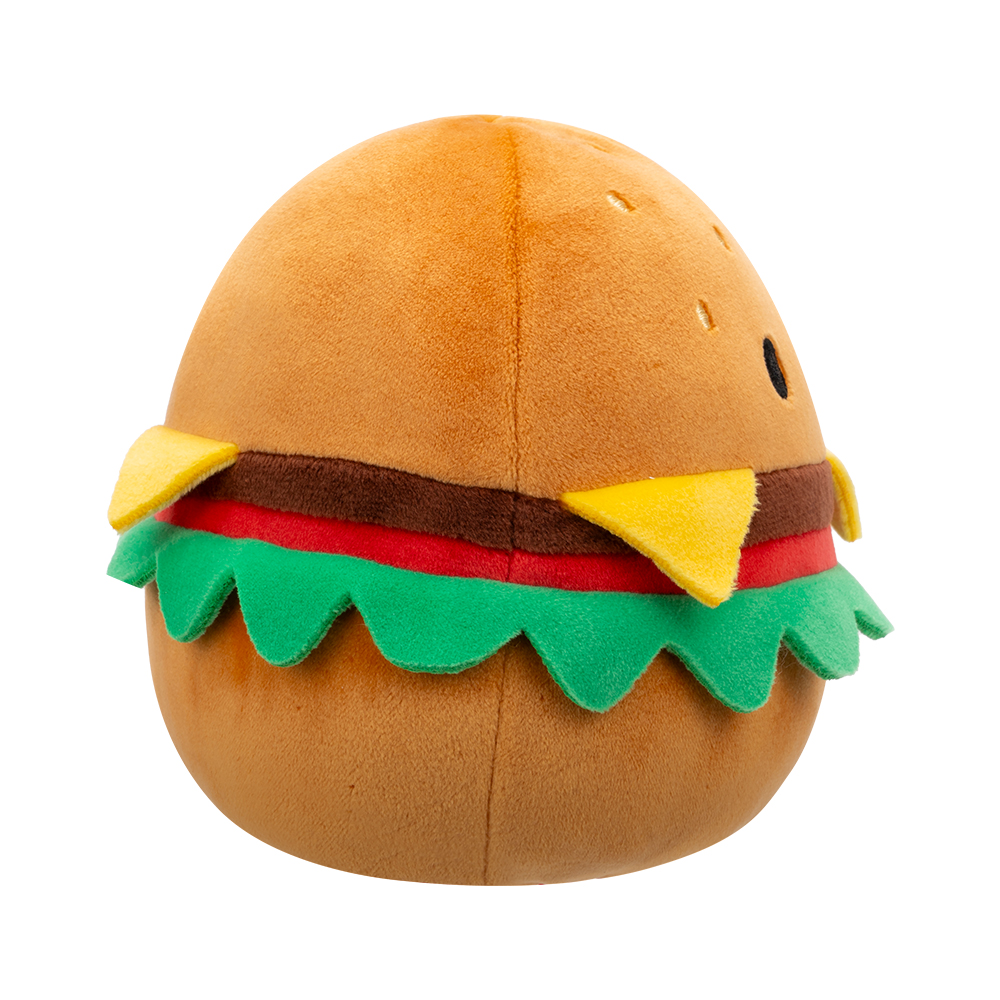 Jazwares Squishmallows - Flip-A-Mallows: Food Squad - Carl the Cheeseburger Flip to Floyd the French Fries (5 Inch) - Image 3