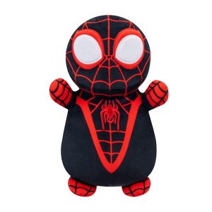 Jazwares Squishmallows - HugMees Super Heroes: Marvel - Spidey & His Amazing Friends - Miles Morales (CDU12PCS) (10 Inch) (SQSF00069)