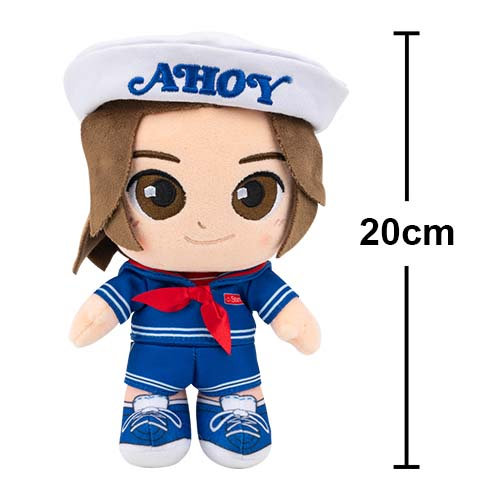 Jazwares Tv Series: Netflix - Stranger Things Chibi Plush - Steve Harrington (8 Inch) (STRT0031) - Image 2