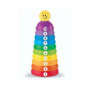 Mattel Fisher-Price Stack & Roll Cups Toy