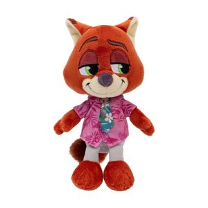 Jazwares Cartoon Animation: Disney - Zootopia 2 - Nick Wilde Little Plush (7 Inch) ZOTP0033