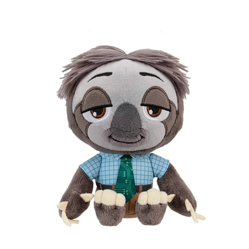 Jazwares Cartoon Animation: Disney - Zootopia 2 - Flash Little Plush (7 Inch) ZOTP0033 - Image 2