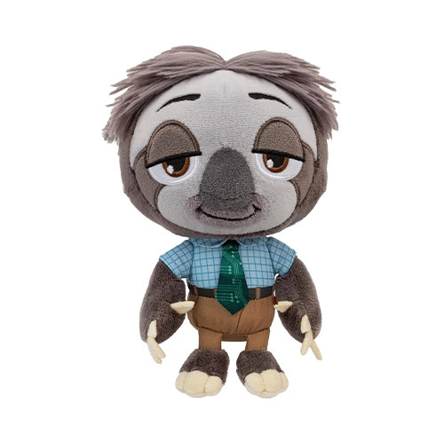 Jazwares Cartoon Animation: Disney - Zootopia 2 - Flash Little Plush (7 Inch) ZOTP0033