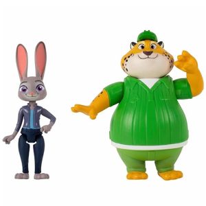 Jazwares Cartoon Animation: Disney - Zootopia 2 - Judy Hopps & Clawhauser Figure Pack ZOTP0061