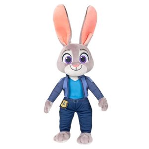 Jazwares Cartoon Animation: Disney - Zootopia 2 - Judy Hopps (Talking Plush) (14 Inch)