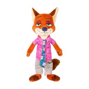 Jazwares Cartoon Animation: Disney - Zootopia 2 - Nick Wilde (Talking Plush) (14 Inch)
